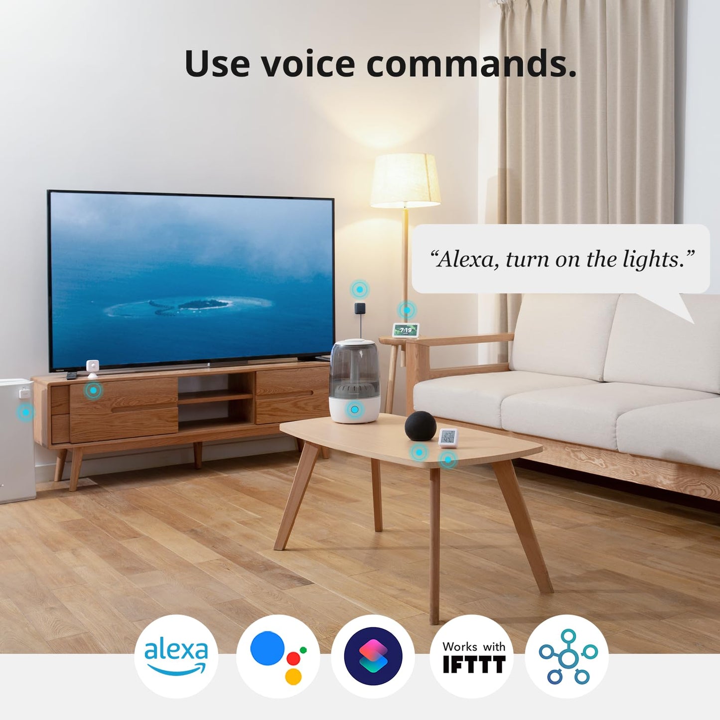 SwitchBot Hub Mini Smart Fernbedienung - IR-Sendersystem, Verbindung zu WLAN, Klimaanlagensteuerung, kompatibel mit Alexa, Google Home, Siri, IFTTT (White)