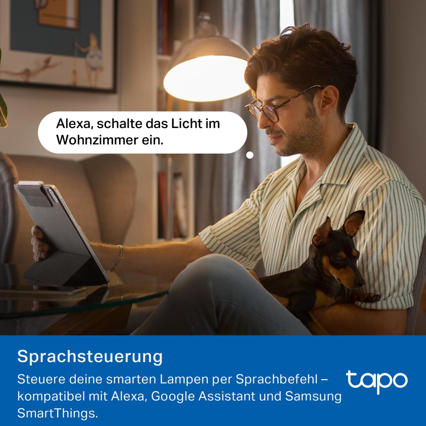 Tapo L430C(4-pack) Smarte WLAN Glühbirne E14, 470 Lumen, 16 Mio. Farben, dimmbar, Zeitplan & Timer, Energieüberwachung, Kompatibel mit Alexa, Google Assistant und Samsung SmartThings